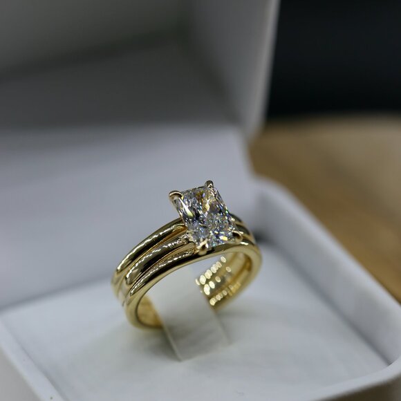 2 carat Diamond ring yellow gold - Picture 13 of 13